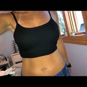 NWOT SHEIN Crop Top, Black, Medium